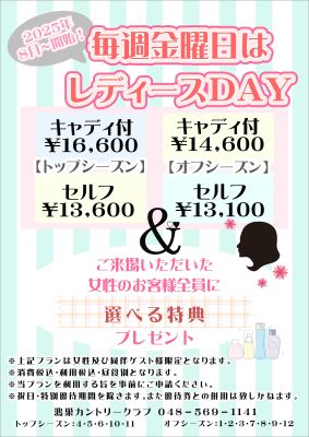 レディースデーの画像