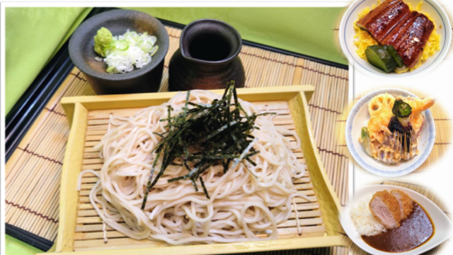 選べるミニ丼蕎麦セット
